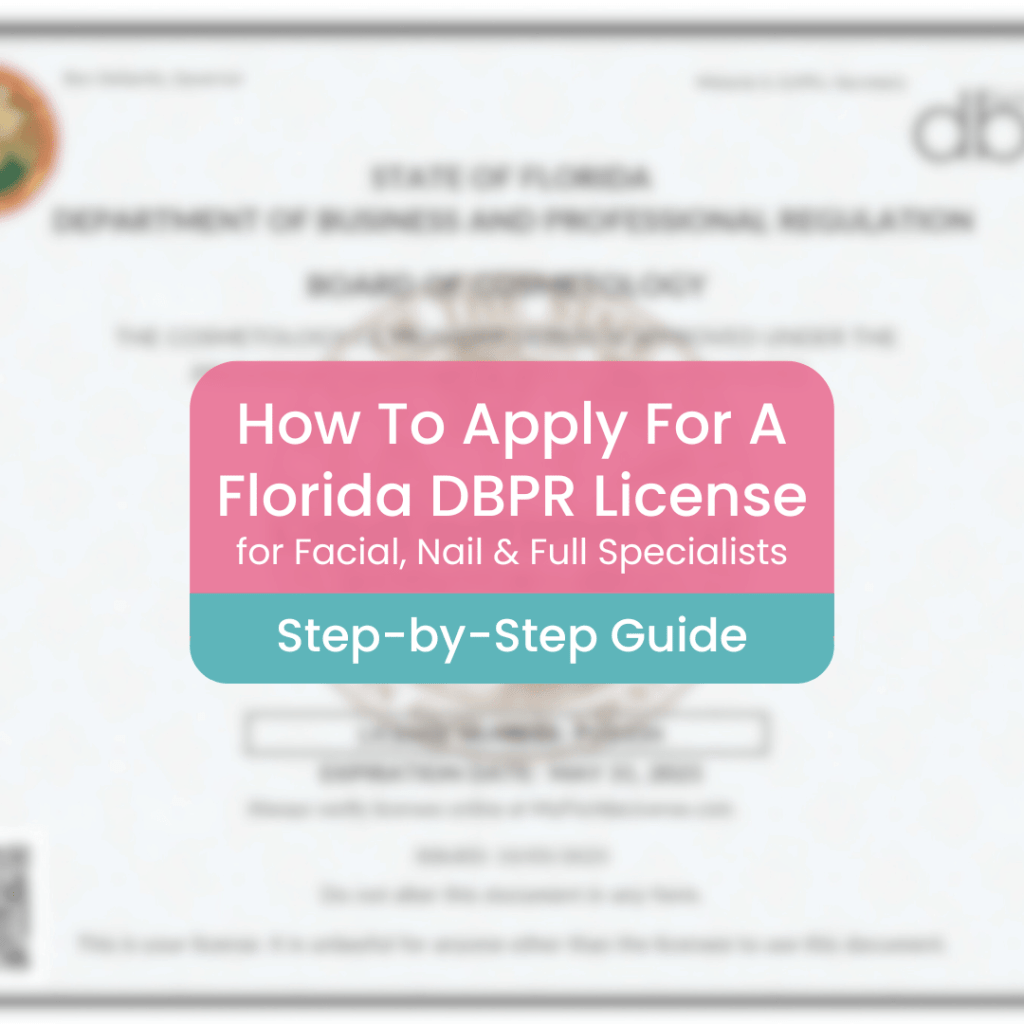How to Apply for a Florida DPBR License