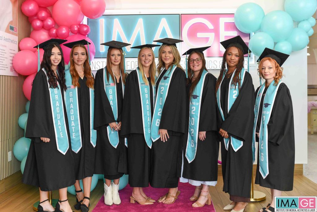 IMAGE Class of 2026 graduates at the Institute for Medical Aesthetics & Laser in North Fort Myers, Florida